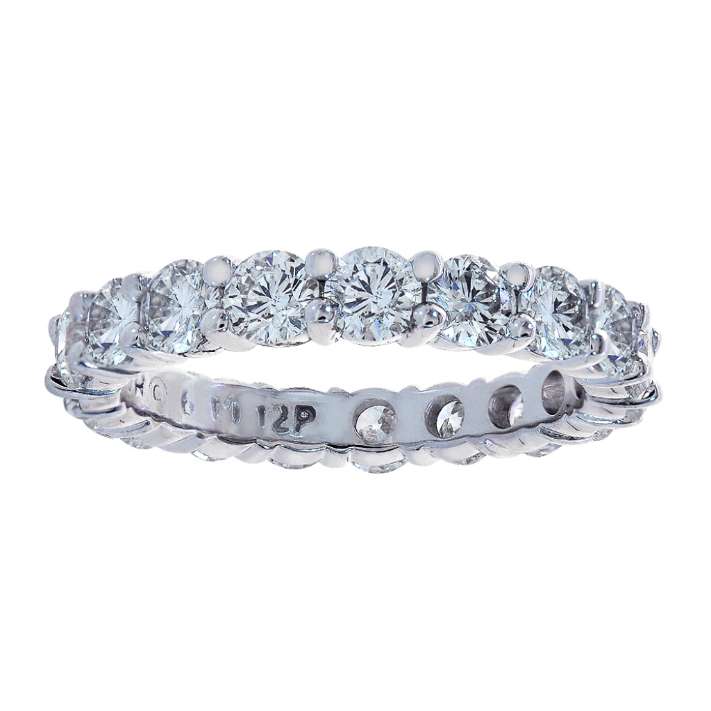 250 Carat Round Cut Diamond Eternity Band Ring 3862$